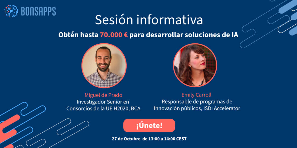 Info Session – BonsAPPs open call – led by ISDI & BCA (Spain)