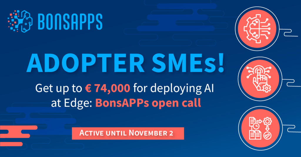 BonsAPPs 2nd open call offers €1M for SMEs